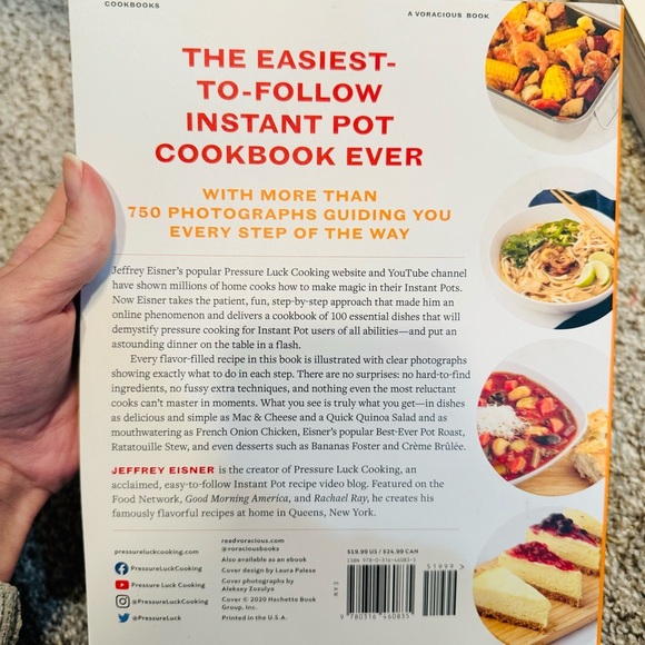 Step by Step Instant Pot Cookbooks Jeffrey Eisner - Picture 3 of 5